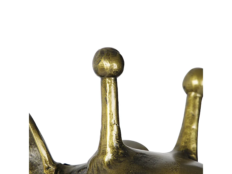 Applique murale vintage en laiton - Animal Girafe