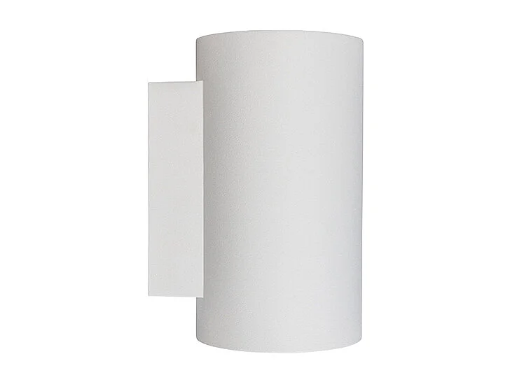 Applique murale moderne ronde blanche 2 lumières - Sandy