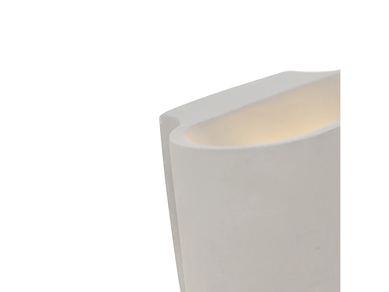 Applique rustique ovale béton - Arles