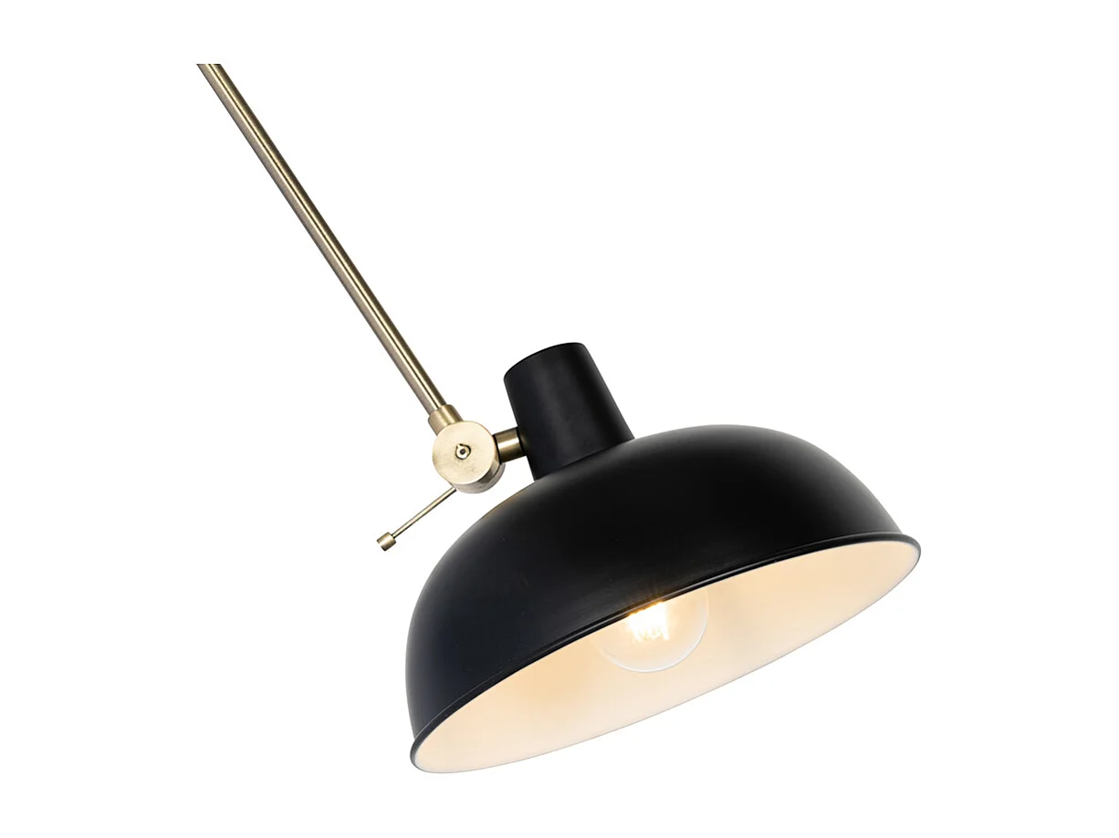 Applique rétro noire et bronze - Milou