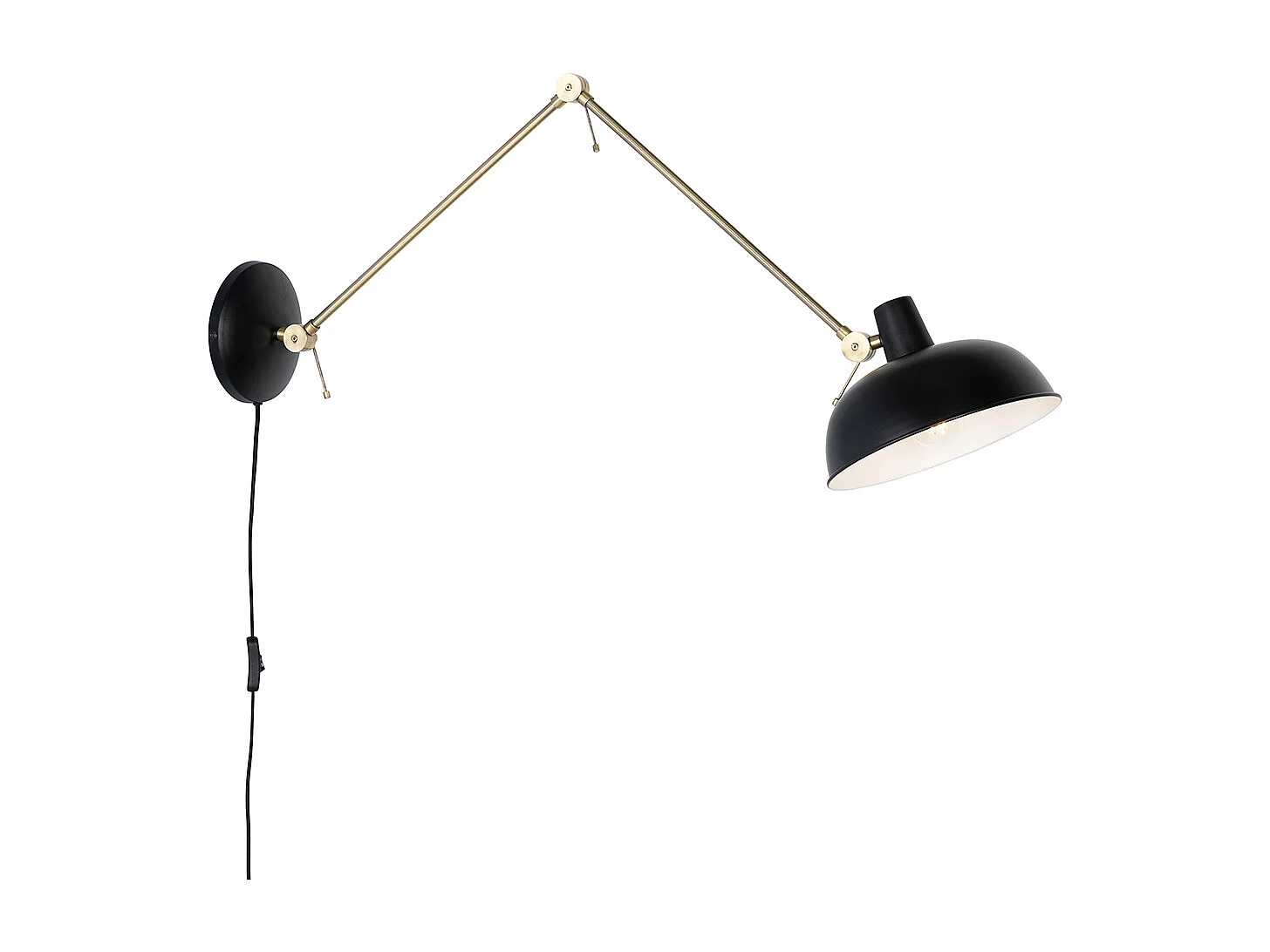 Applique rétro noire et bronze - Milou