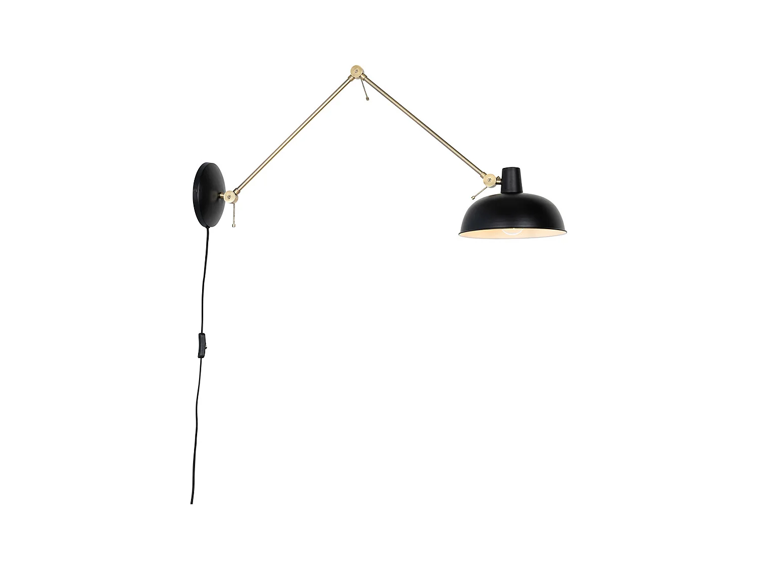 Applique rétro noire et bronze - Milou