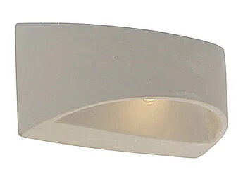 Applique murale rustique en béton semi-circulaire - Adelaide