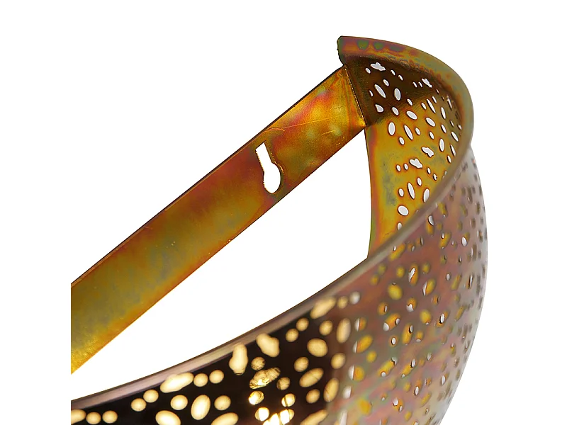 Applique murale orientale cuivre avec motif - Muraf