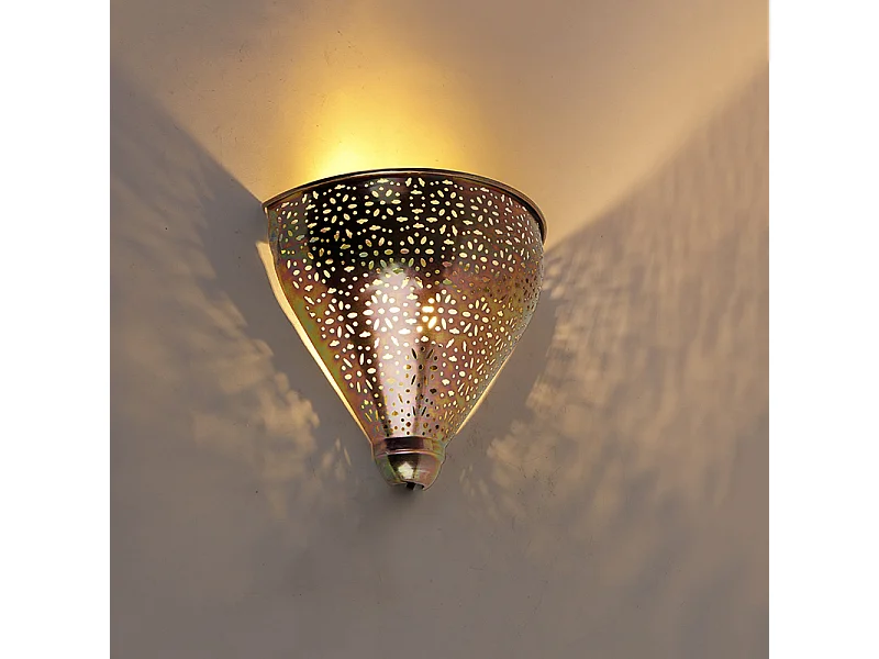 Applique murale orientale en cuivre - Muraf