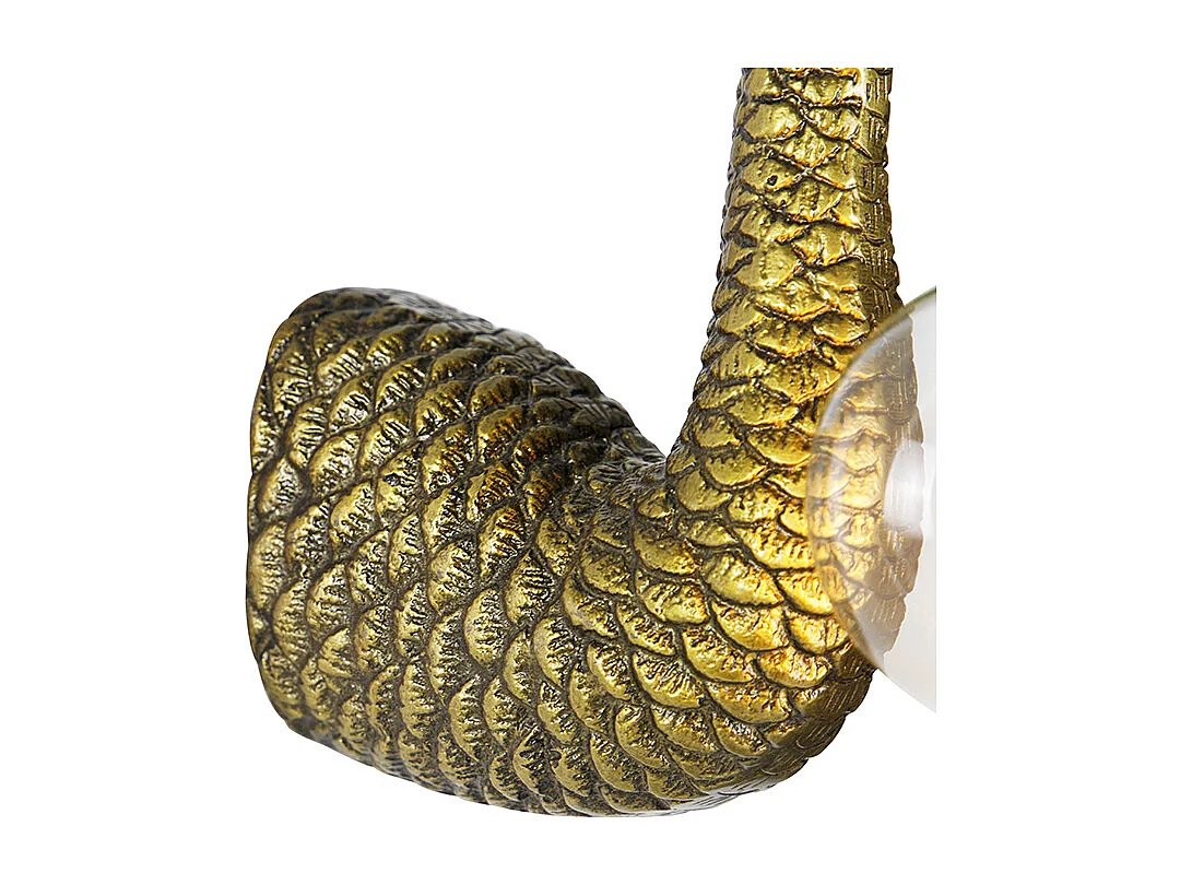 Applique vintage laiton - Oiseau chameau