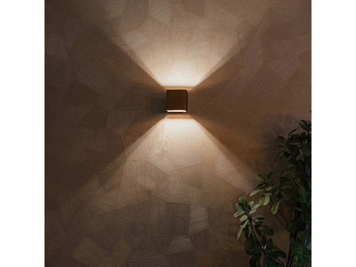 Applique murale moderne bronze foncé - Transfer