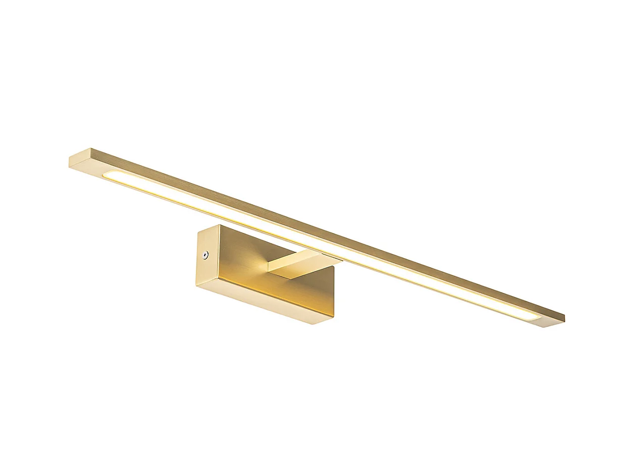 Applique laiton 62 cm avec LED IP44 - Jerre