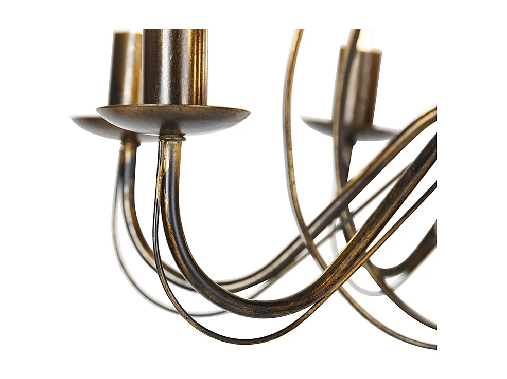 Lustre classique or antique 8 lumières - Giuseppe