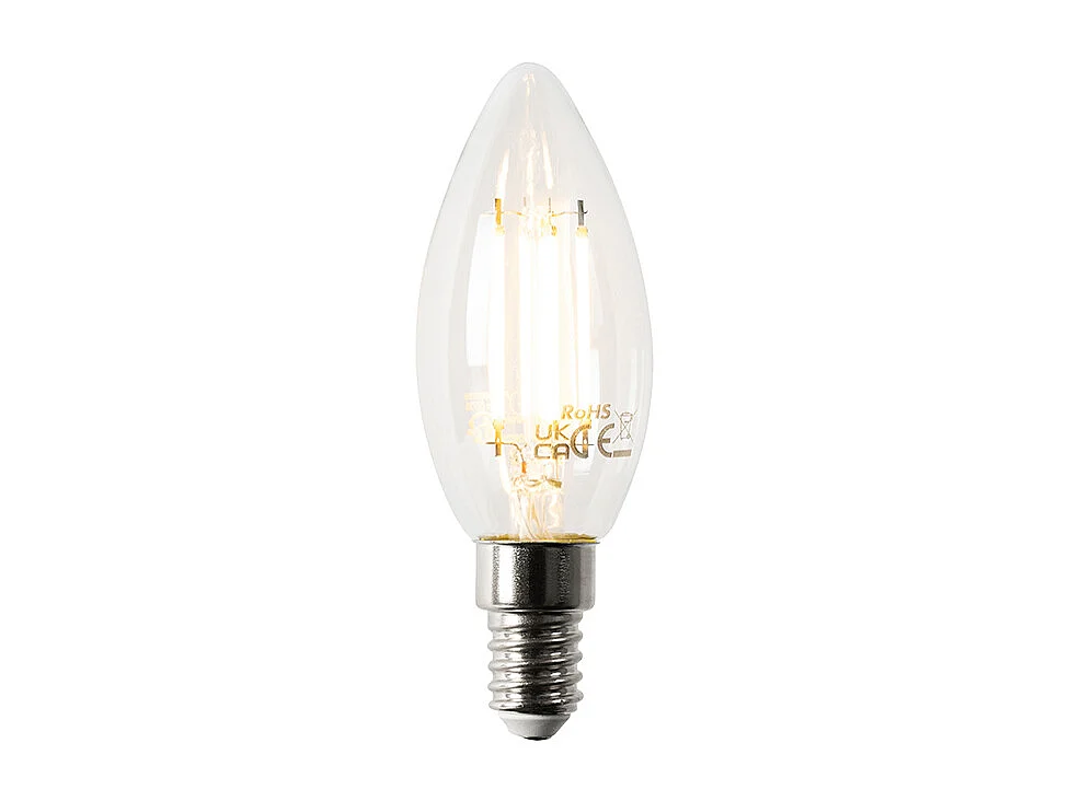 Lustre intelligent blanc 5 lumières avec Wifi B35 - Giuseppe