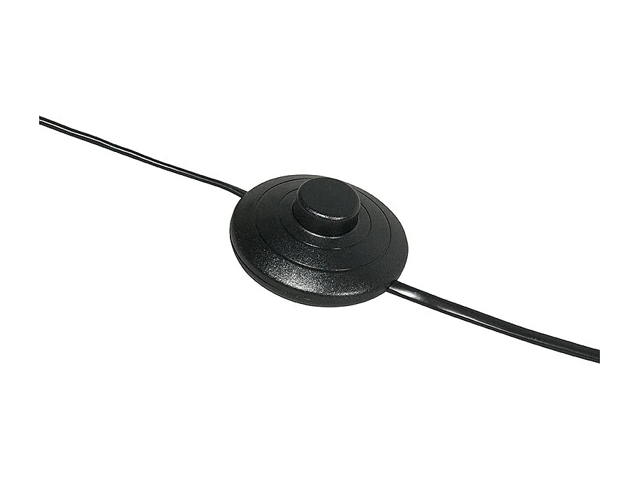 Lampadaire moderne en arc noir - Vinossa