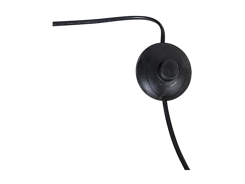 Lampe à arc en acier avec base en marbre blanc réglable - XXL