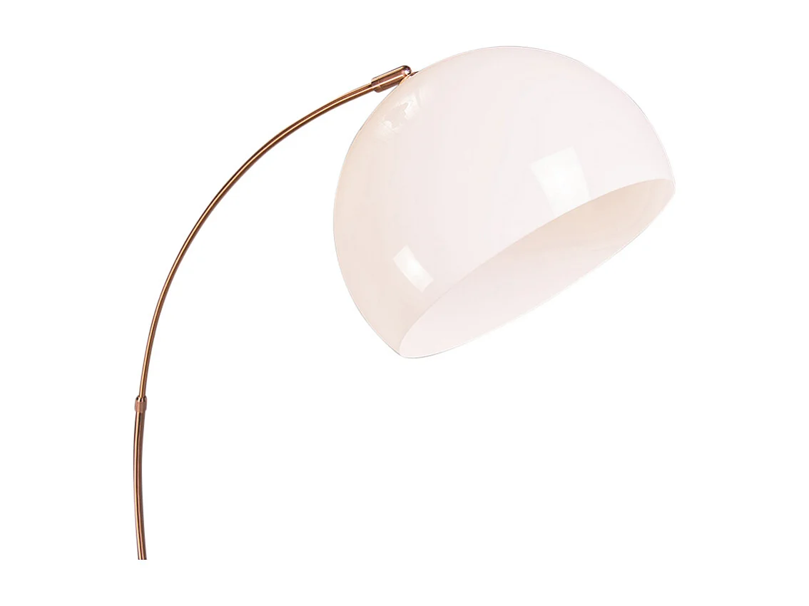 Lampe à arc moderne intelligente en cuivre avec A60 Wifi - Arc Basic