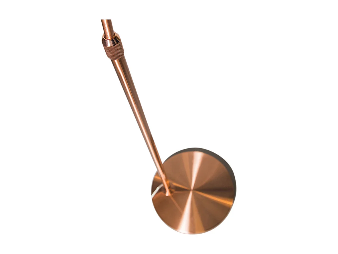 Lampe à arc moderne intelligente en cuivre avec A60 Wifi - Arc Basic