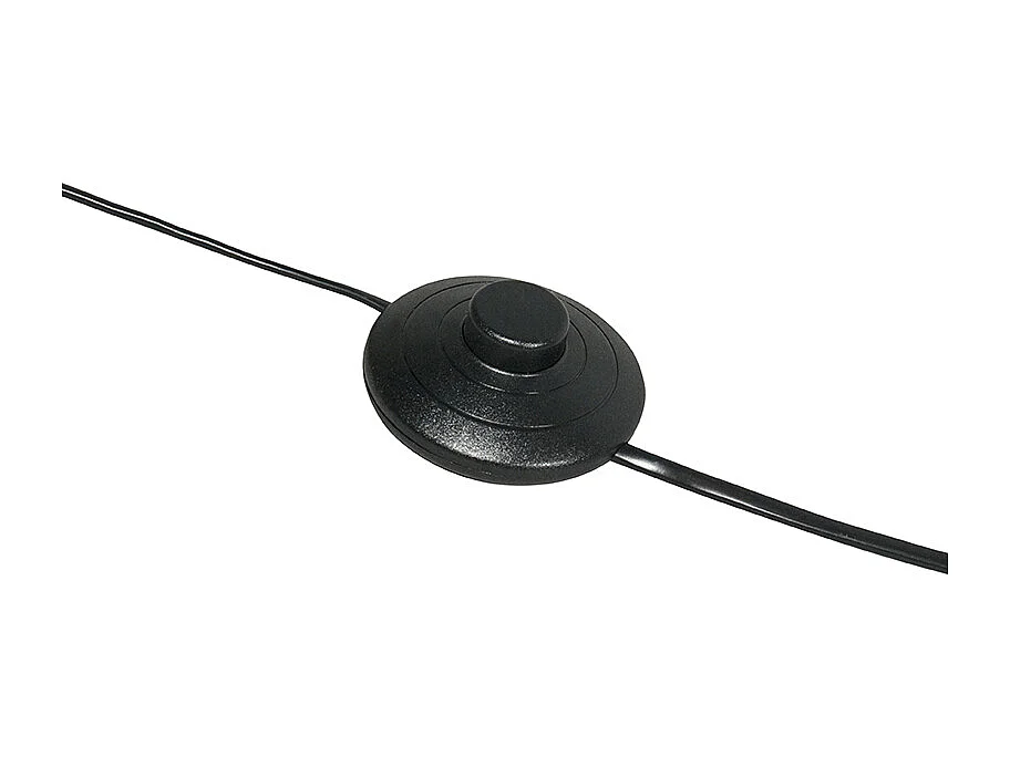 Lampadaire moderne en arche noir avec WiFi G95 - Vinossa