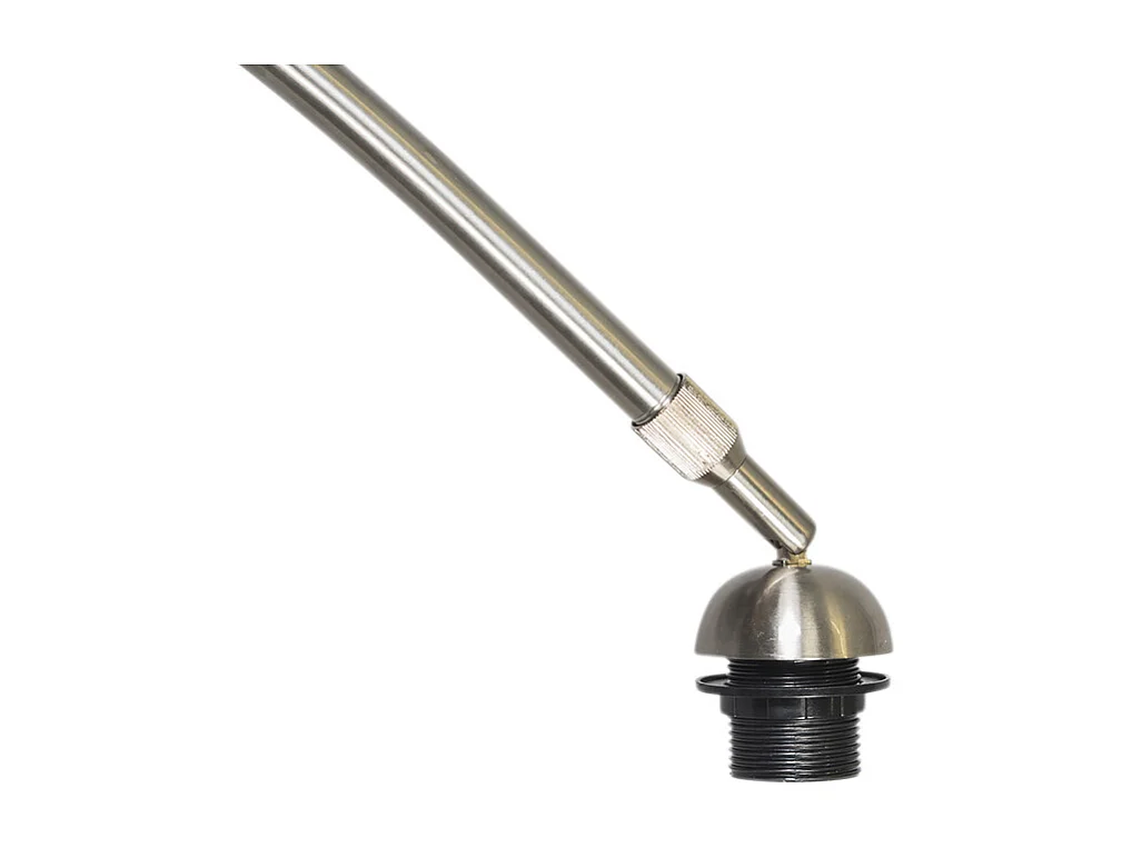 Lampe à arc en acier avec abat-jour vert mousse 50/50/25 - XXL