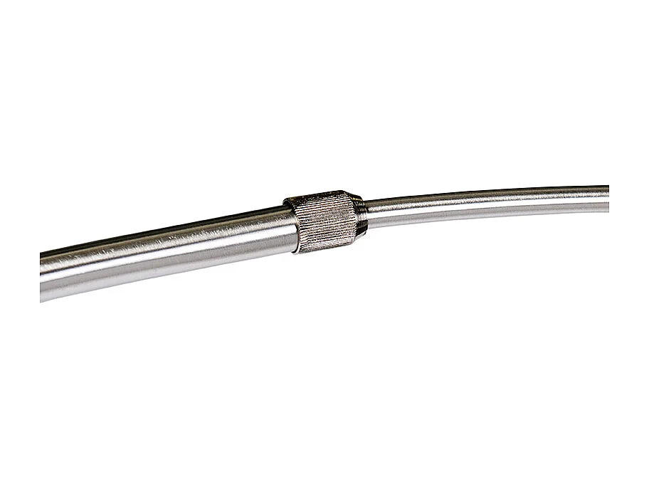 Lampe à arc en acier avec abat-jour vert mousse 50/50/25 - XXL