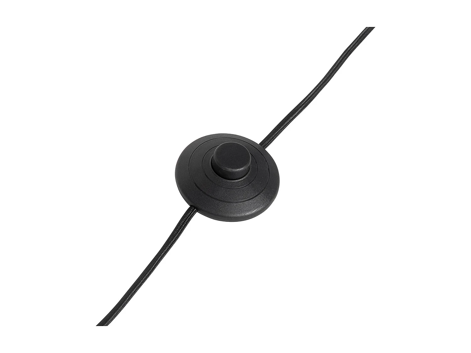 Lampadaire rétro noir et bronze - Milou