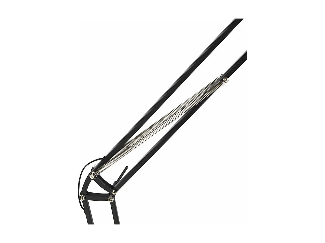 Lampadaire industriel noir réglable - Hobby