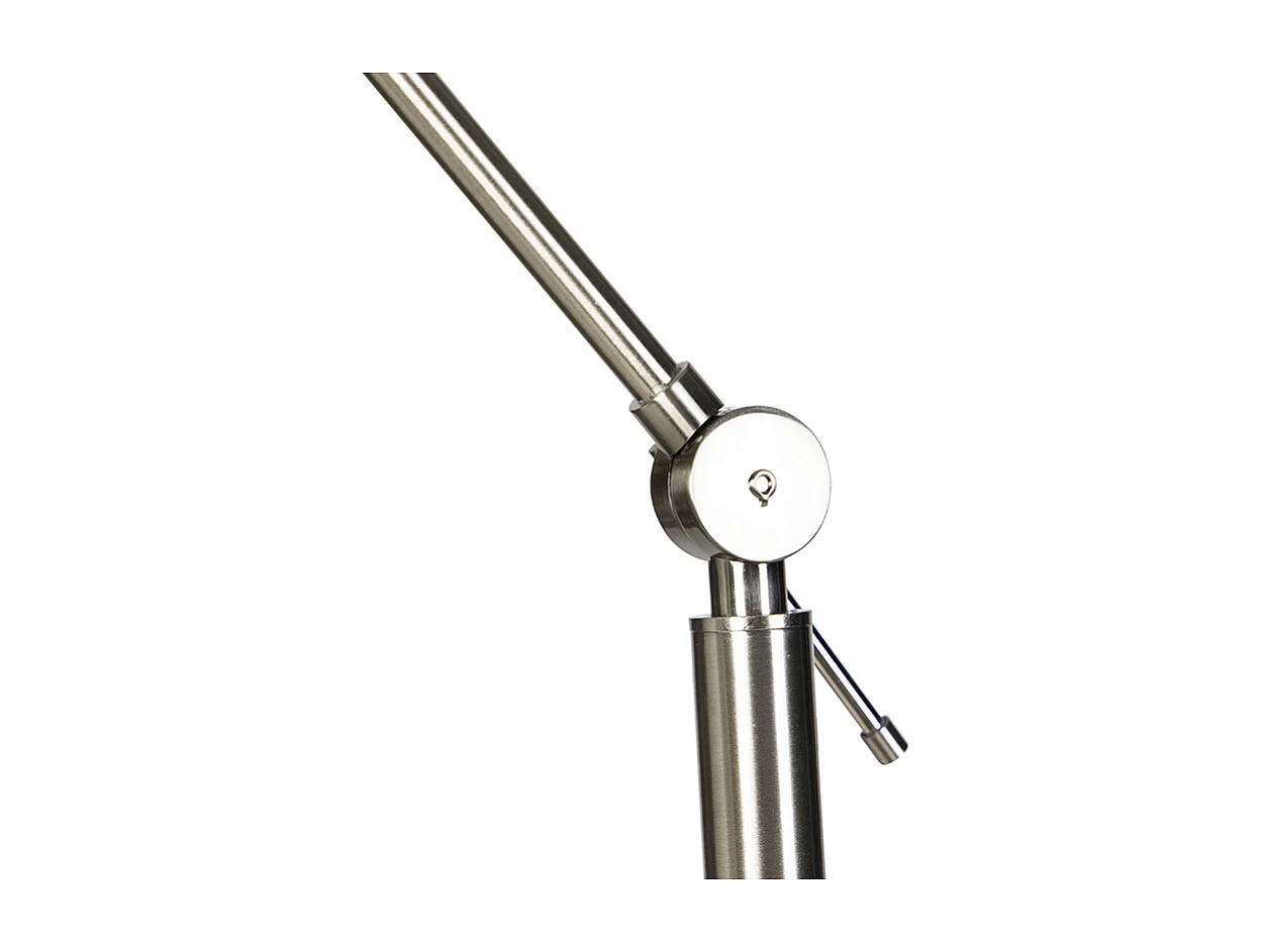 Lampadaire moderne en acier avec abat-jour taupe 45 cm - Editor