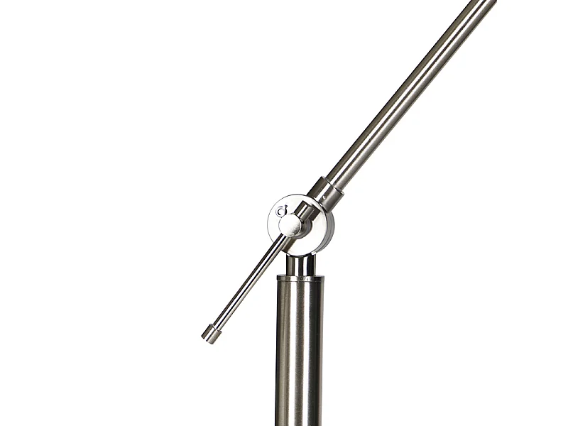 Lampadaire moderne en acier avec abat-jour taupe 45 cm - Editor