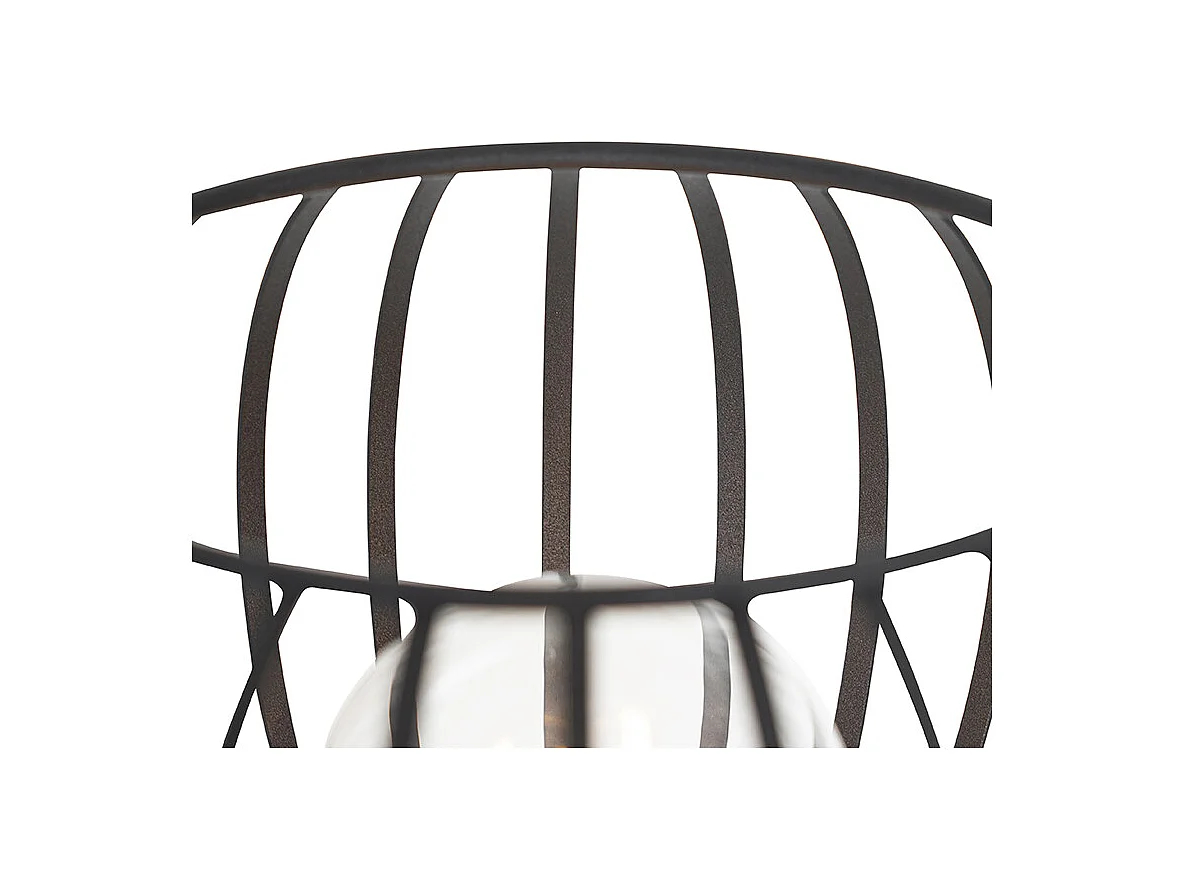 Lampadaire moderne noir - Saffira