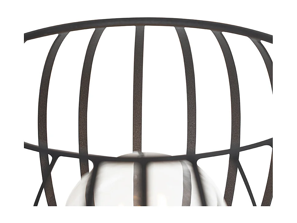 Lampadaire moderne noir - Saffira