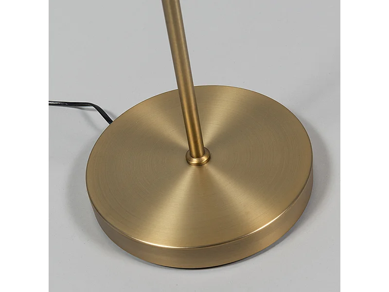 Lampadaire moderne bronze avec LED - Eva
