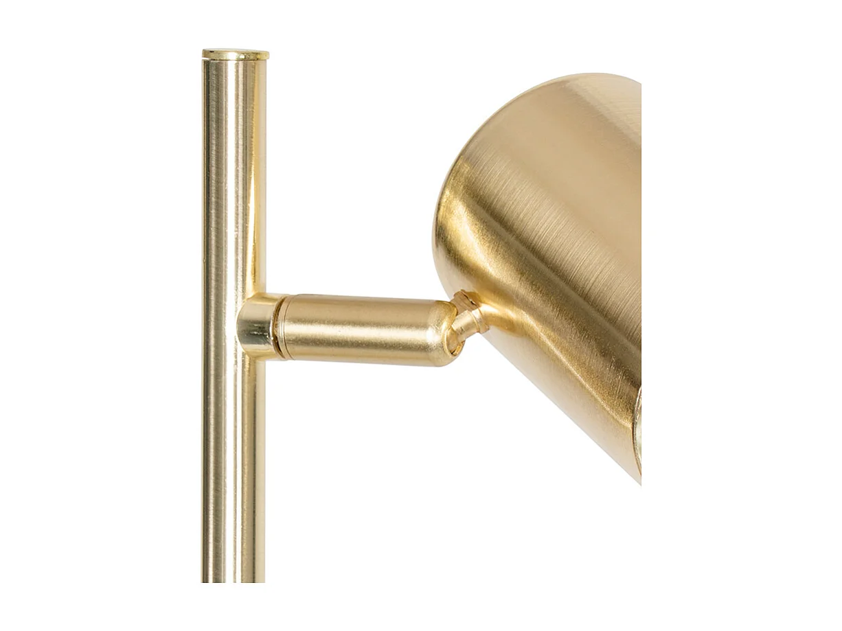 Lampadaire moderne en laiton 3 lumières - Jeana