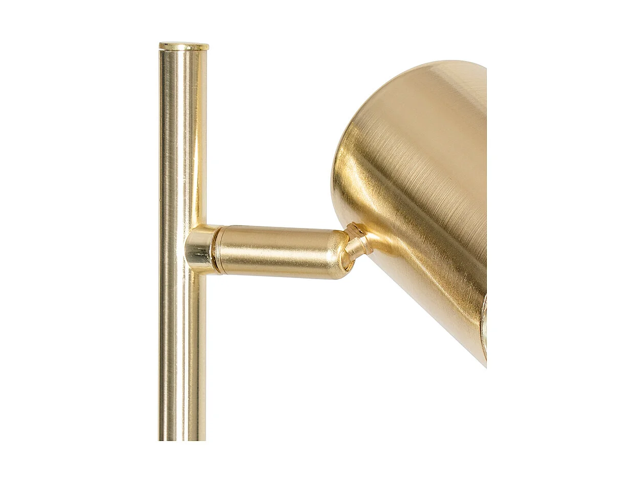 Lampadaire moderne en laiton 3 lumières - Jeana