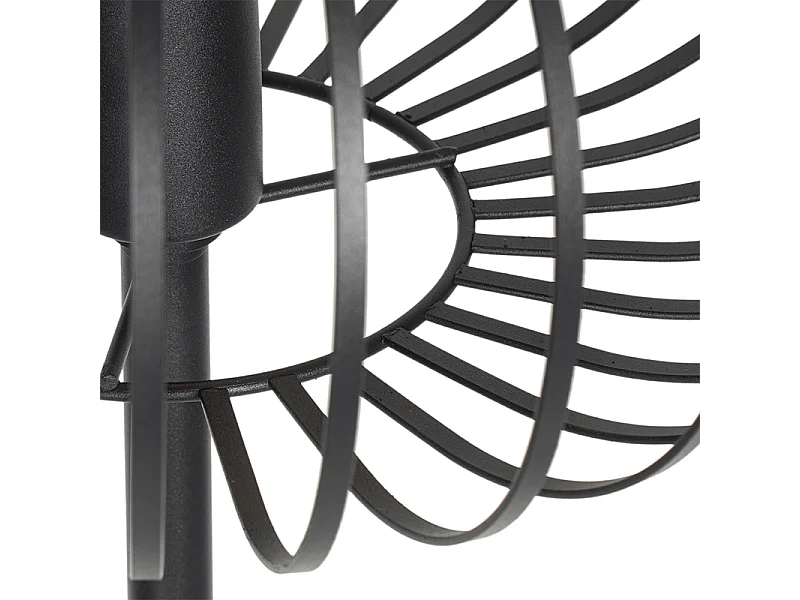 Lampadaire design filaire noir - Johanna