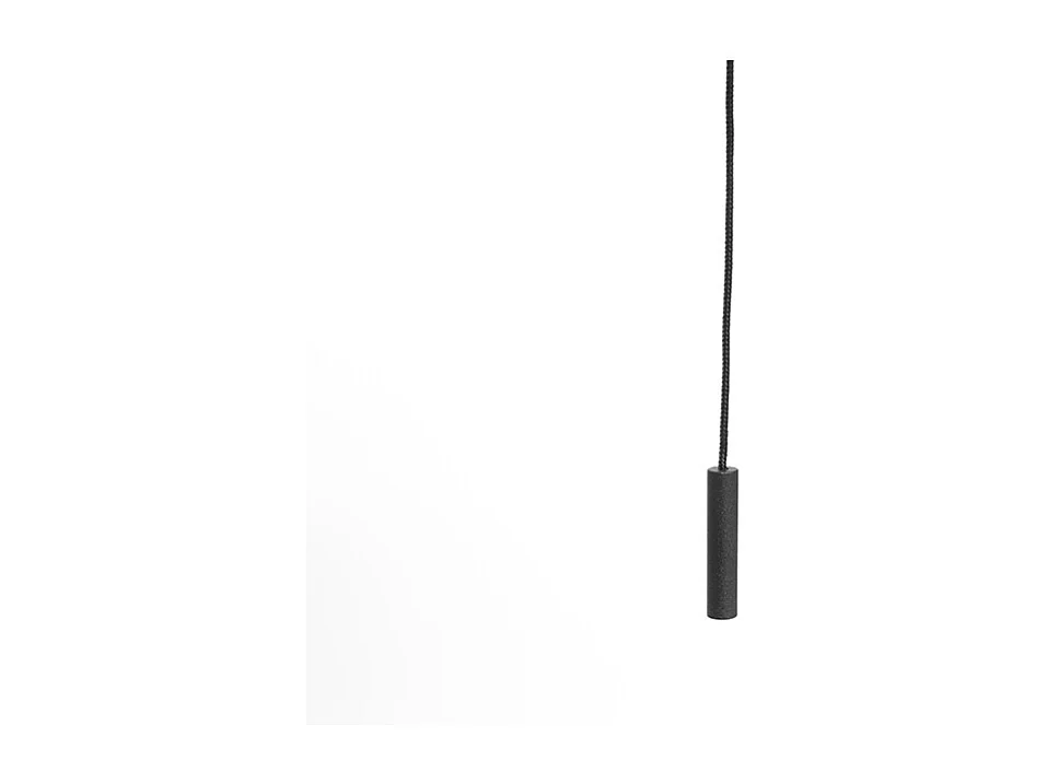 Lampadaire noir avec abat-jour noir et bras réglable - Ladas Deluxe