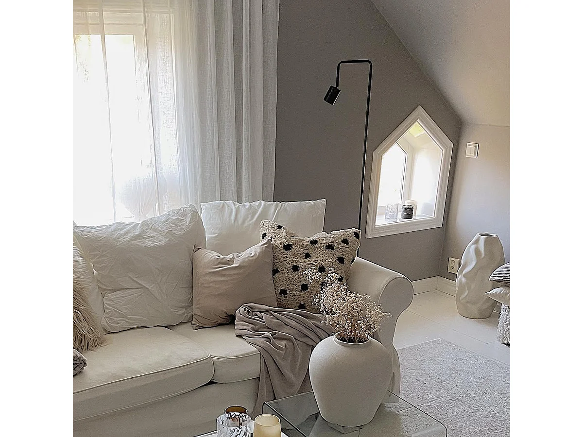 Lampadaire moderne noir orientable - Java