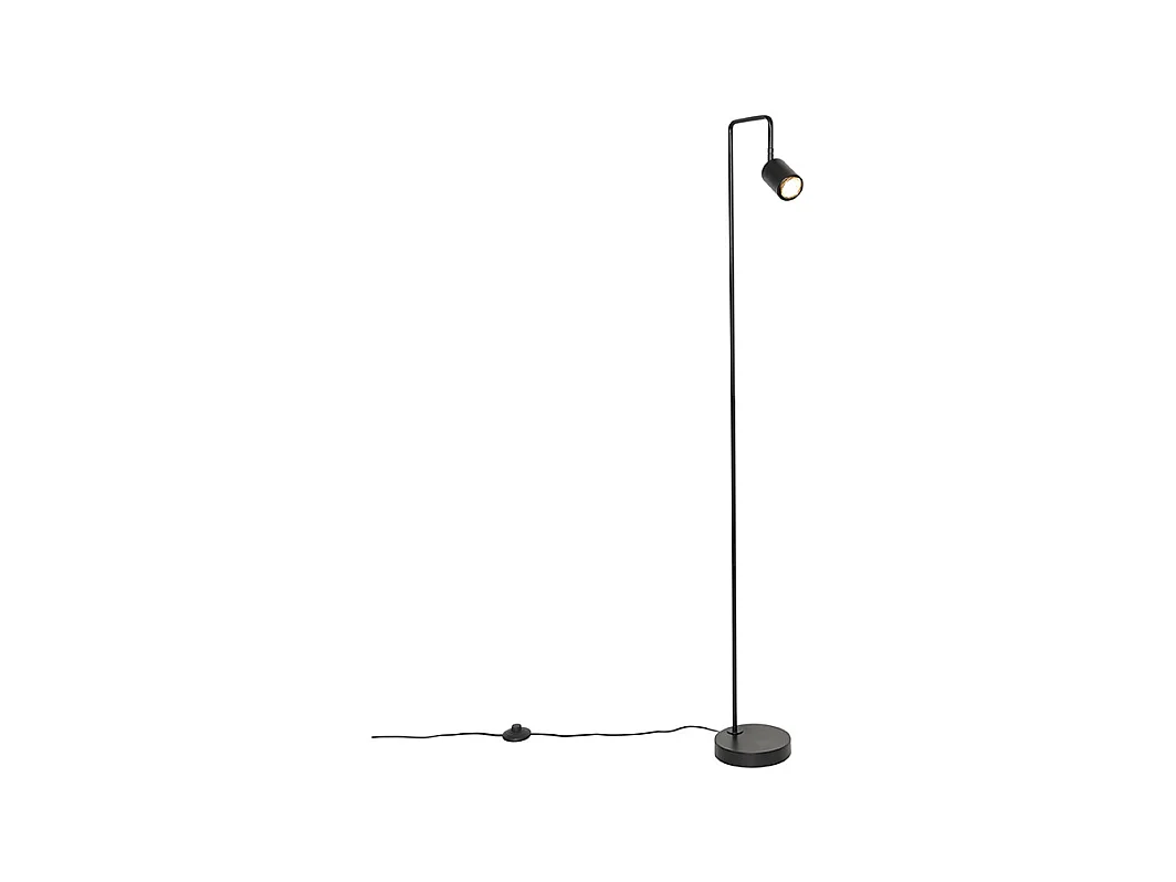Lampadaire moderne noir orientable - Java