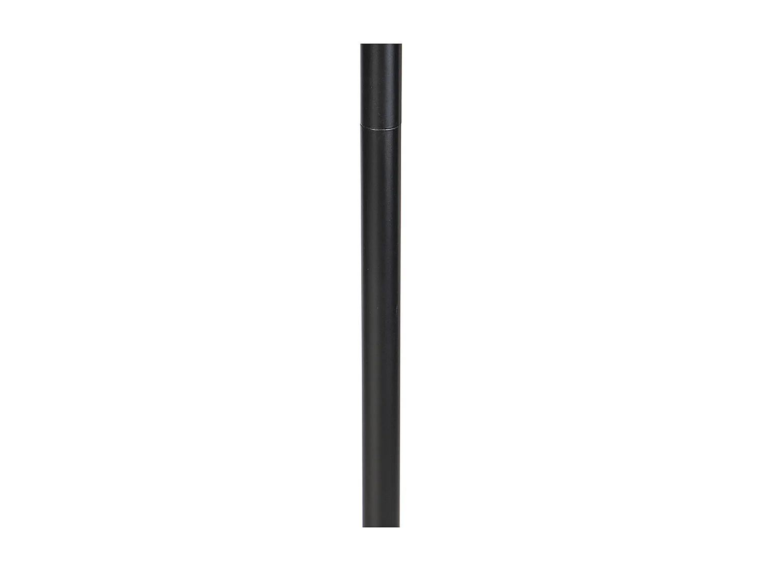 Lampadaire noir avec abat-jour gris clair 50 cm - Simplo