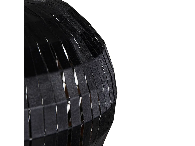 Lampadaire moderne trépied noir - Zoë