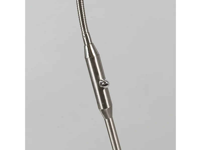 Lampadaire moderne en acier avec LED - Eva