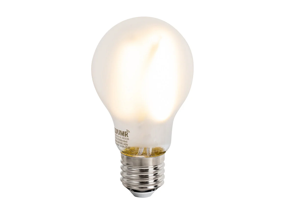 Lampadaire intelligent industriel noir trépied avec WiFi A60 - Magna 50 Eglip