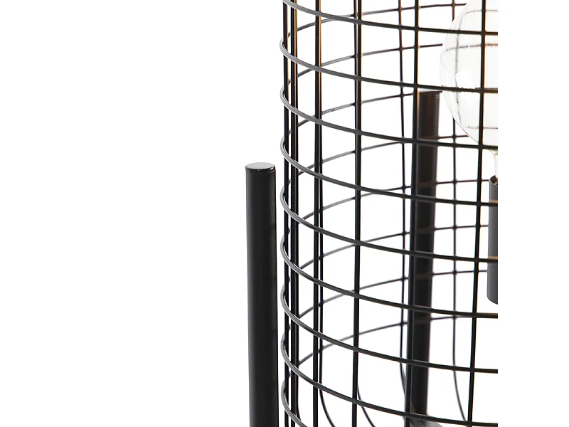 Lampadaire industriel noir - Bliss Vefa