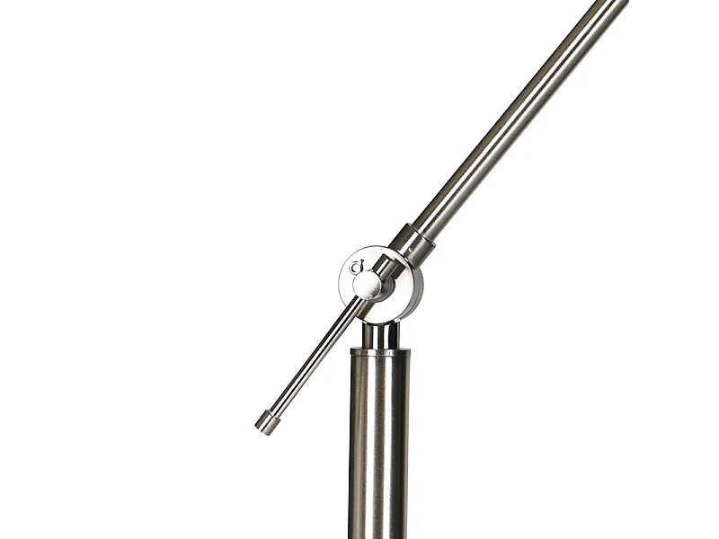 Lampadaire moderne en acier avec abat-jour gris foncé 45 cm - Editor