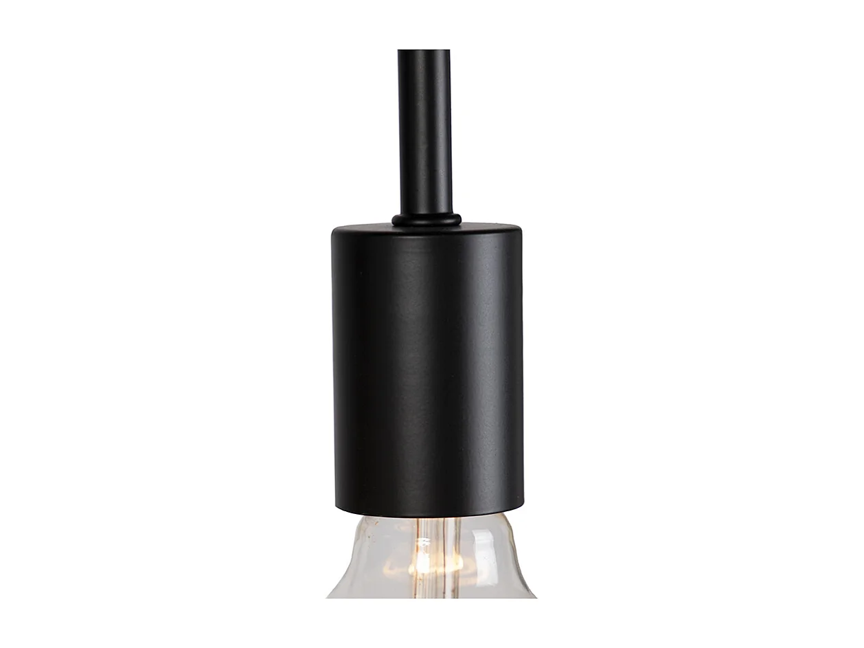 Lampadaire moderne noir - Facil