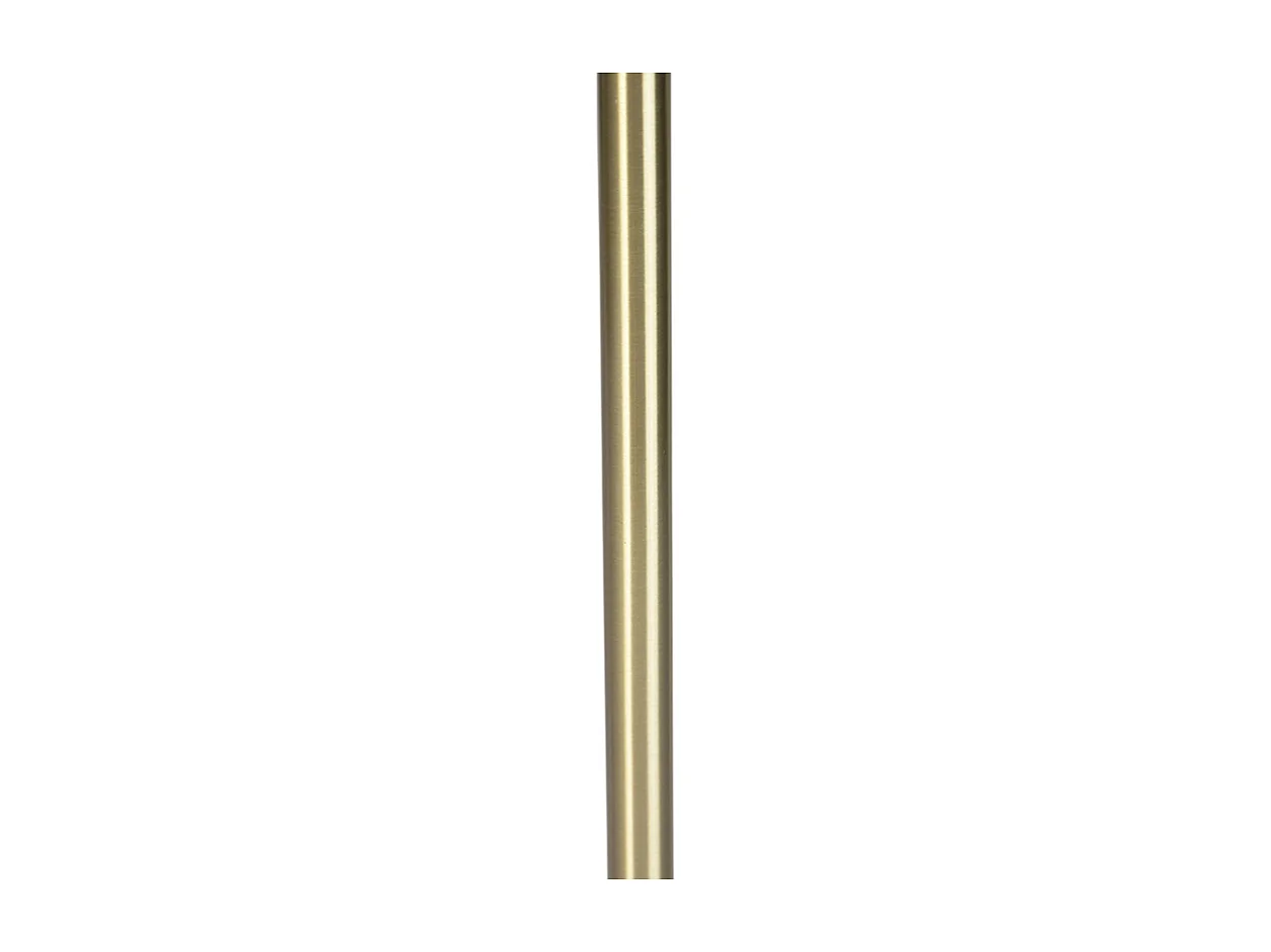 Lampadaire botanique en laiton avec abat-jour vert 40 cm - Simplo