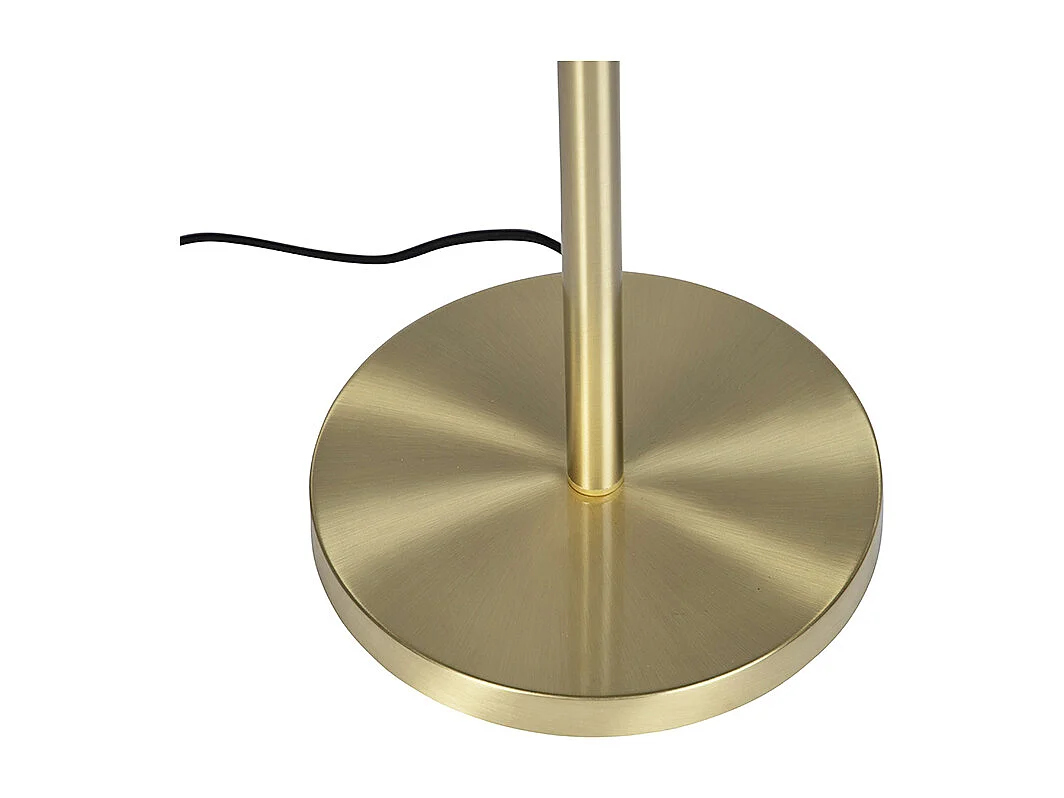 Lampadaire botanique en laiton avec abat-jour vert 40 cm - Simplo