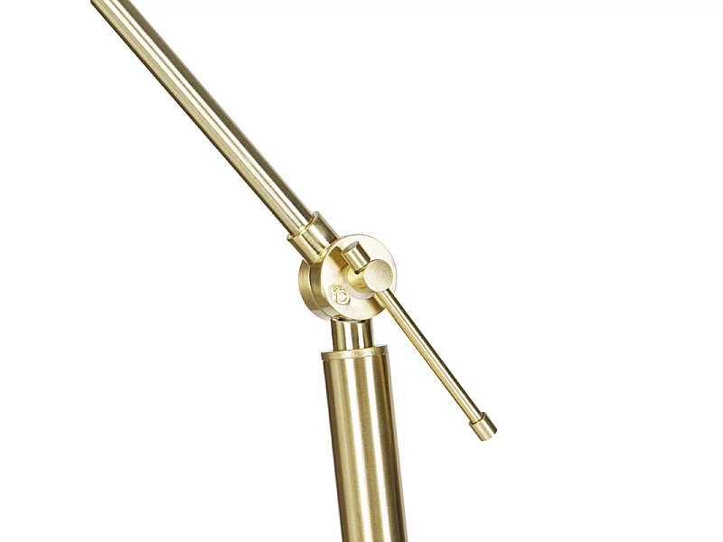 Lampadaire moderne doré réglable - Editor