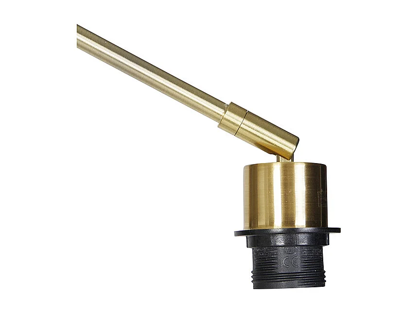 Lampadaire moderne doré réglable - Editor