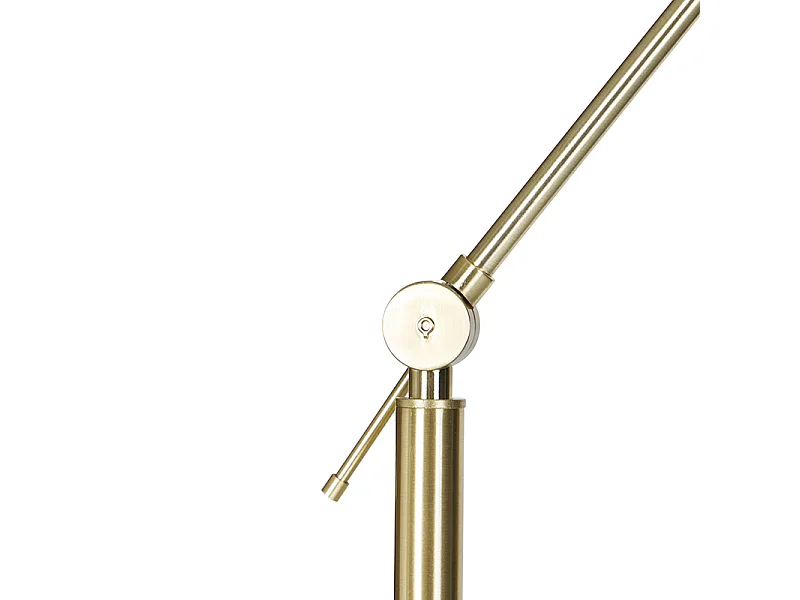 Lampadaire moderne doré réglable - Editor