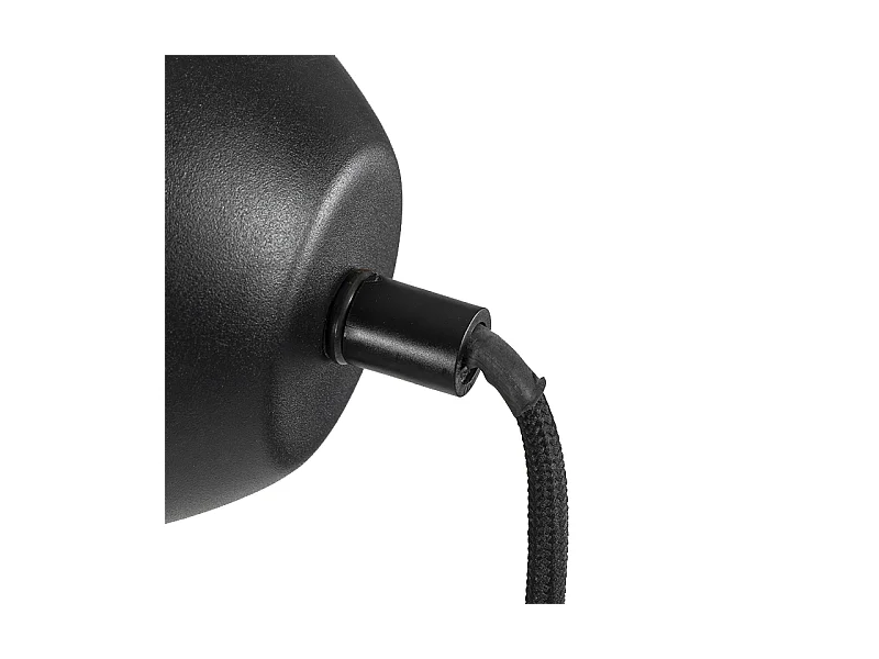 Lampadaire noir avec trépied or 154,4 cm - Magnax Eco