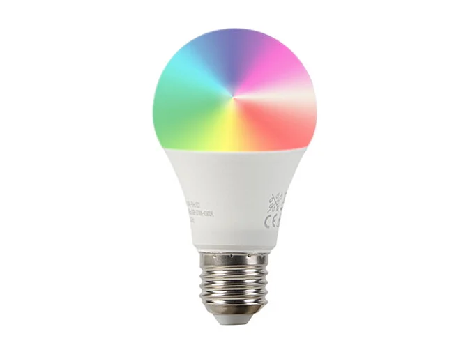 Lampadaire intelligent noir avec abat-jour noir et bras réglable avec Wifi A60 - Ladas Deluxe