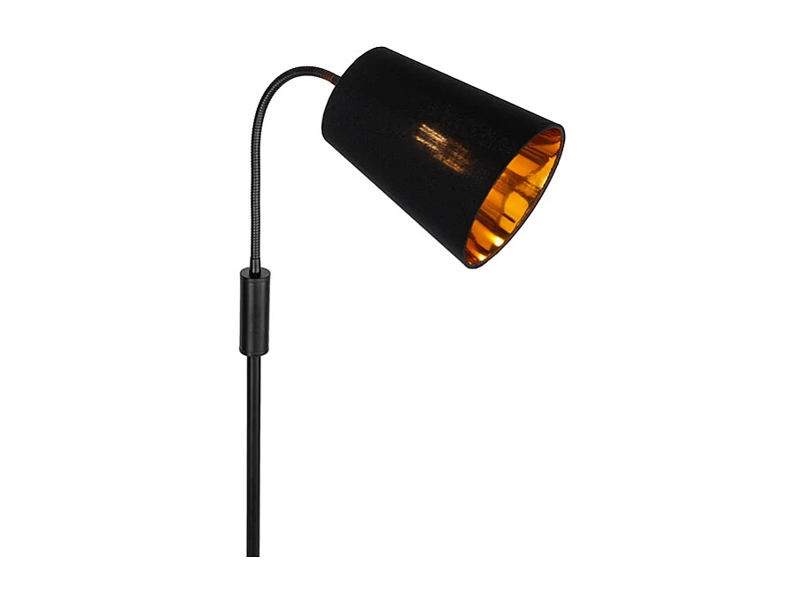 Lampadaire moderne noir - Carmen