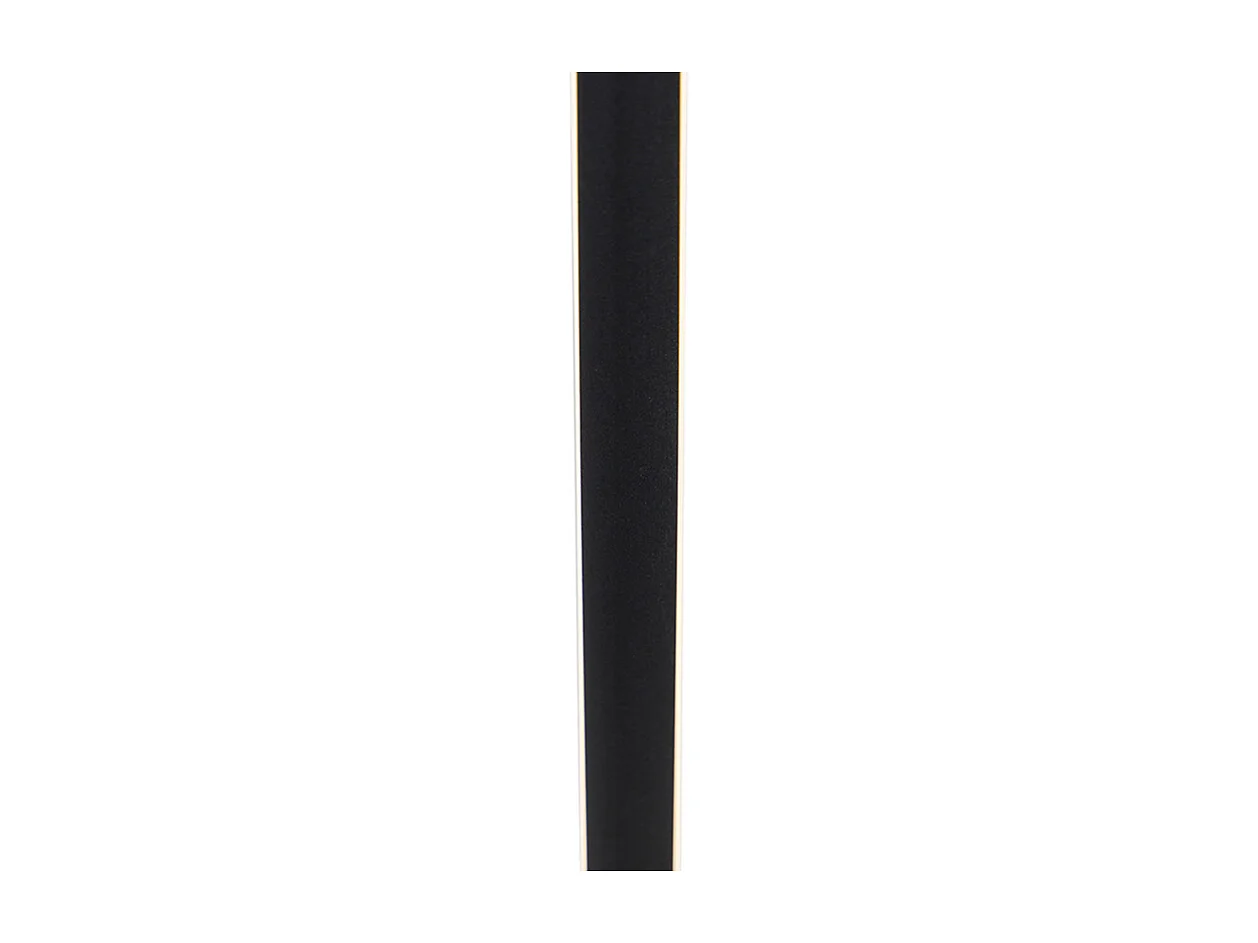 Lampadaire noir avec LED et variateur tactile 3 niveaux d'intensité - Line-up